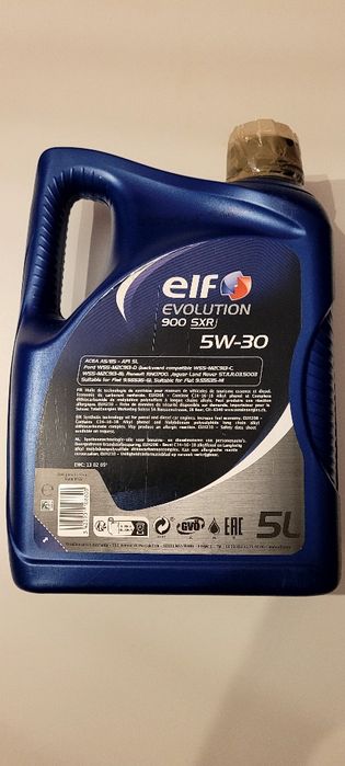 Olej ELF EVOLUTION 900SXR 5W30 5l.