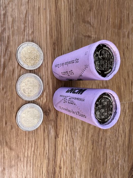 Rolo moedas 2€ Jornada mundial da Juventude