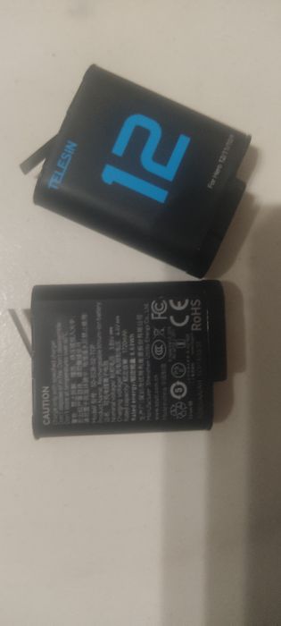 Зарядний пристрій з 2 акумуляторами TELESIN до GoPro Hero
