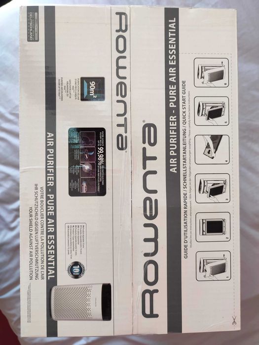 Purificador de Ar Rowenta Pure Air Essential PU2530 90m² [NOVO]