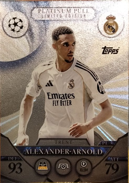 Topps Platinum Pull Alexander
