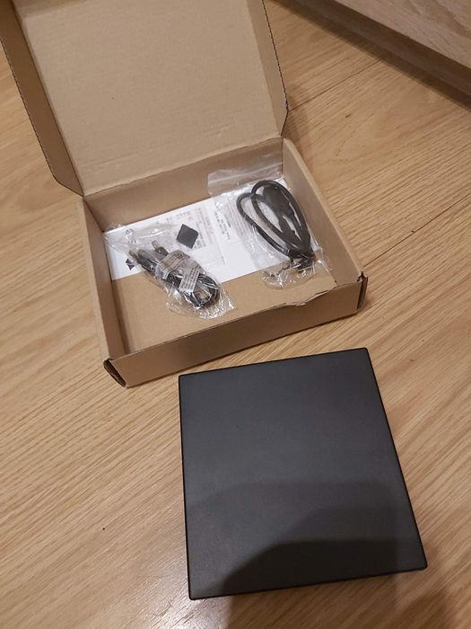 Nagrywarka DVD super Slim USB czarny Box laptop komputer
