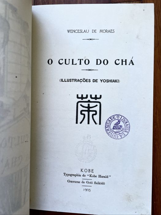 Wenceslau de Moraes - O Culto do Chá