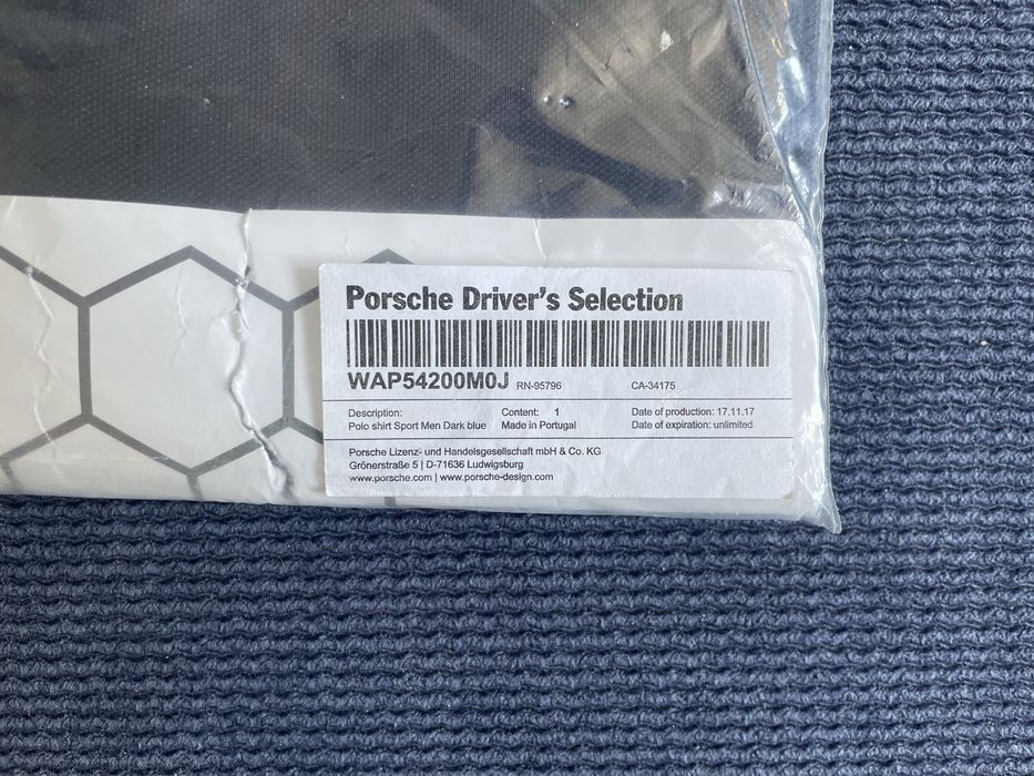 Oryginalne Polo Porsche Sports Collection – Nowa w Folii