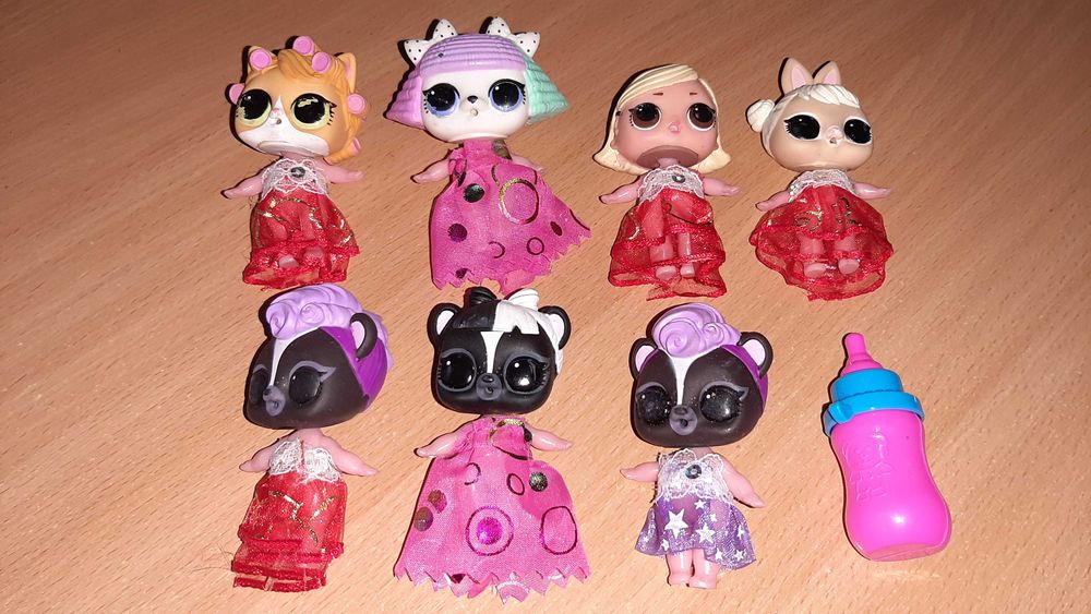 Ляльки ЛОЛ і інші  ляльки герої мультиків.