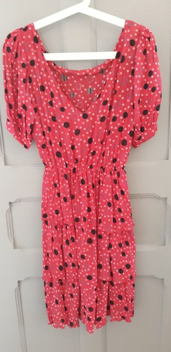 Vestido vintage vermelho