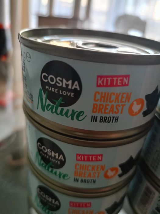 Karma dla kociąt Cosma Pure Love Nature