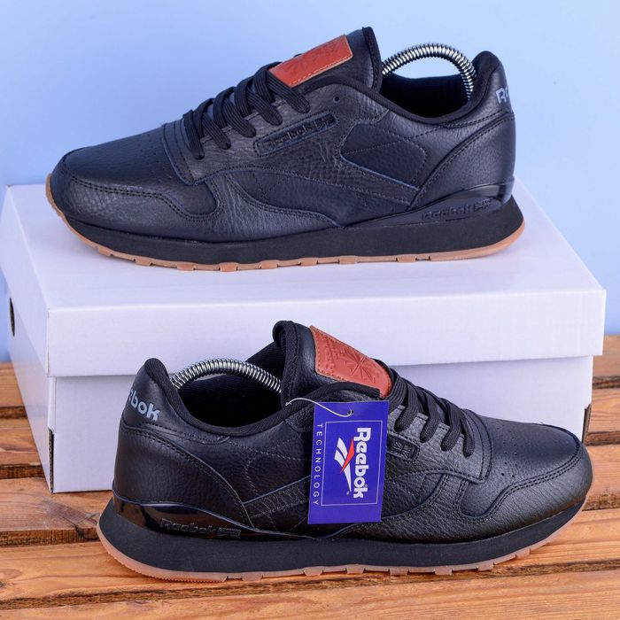 (1995) Кросівки Reebok Classic чорний колір (43 45) рибок