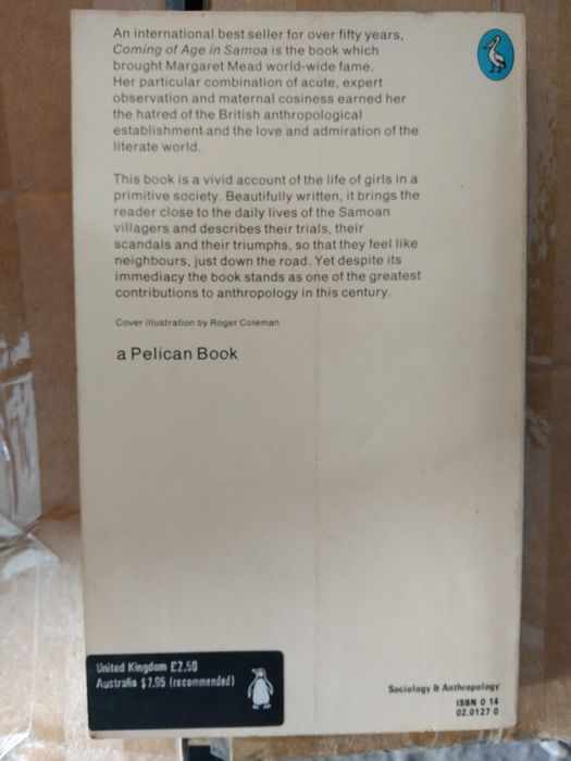 Livro de Margaret Mear