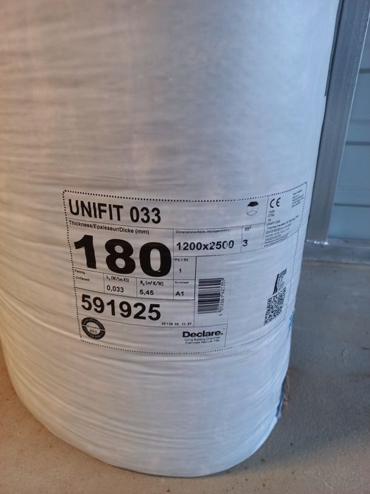 Wełna mineralna Knauf na zabudowe poddasza, ocieplenia