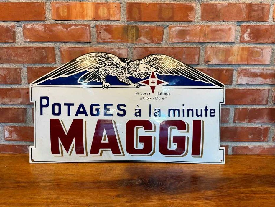 Szyld emaliowany, reklama blacha