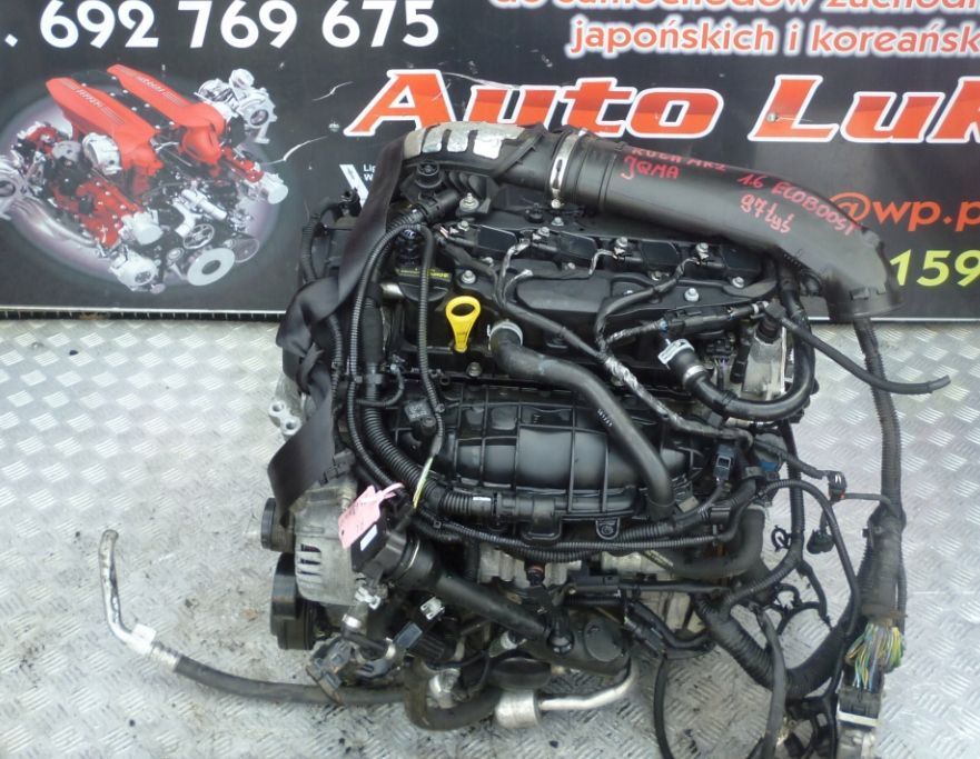 SILNIK KOMPLETNY FORD KUGA MK2 13r. 1.6 ECOBOOST JQMA JQMB 97 TYS