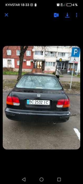 Honda Civic, седан 1998 рв