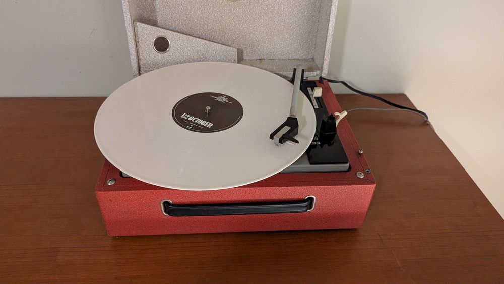 sprawny gramofon stereo Dual P410 - vintage 1967r.
