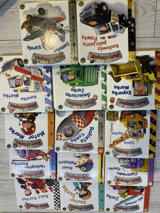 14 sztuk ksiazek z serii maly chlopiec