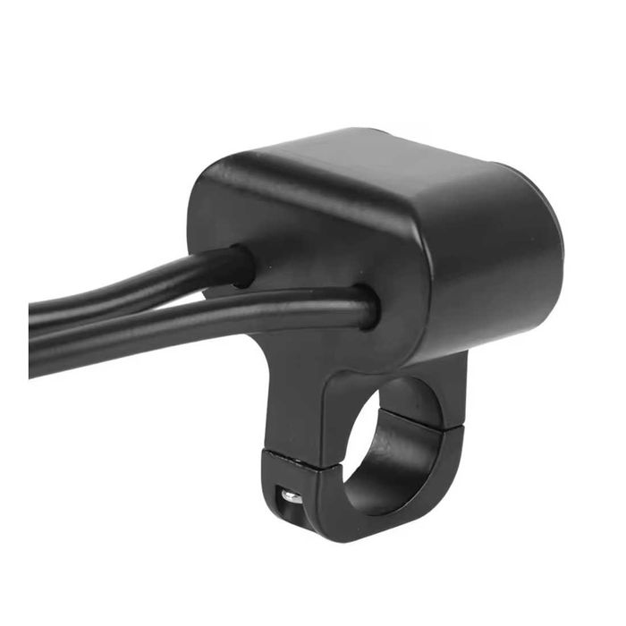 Interruptor alumínio duplo 2 posições - I e Off moto 22 mm