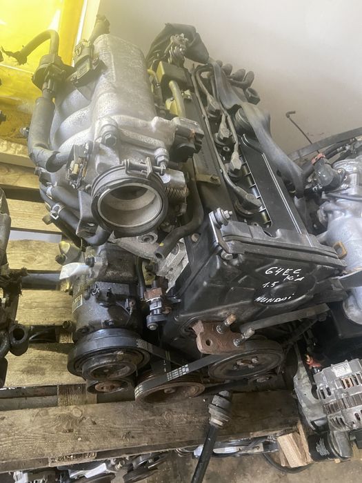 Мотор двигун двигатель G4ED 1.6i Accent Coupe Getz Matrix Elantra Rio