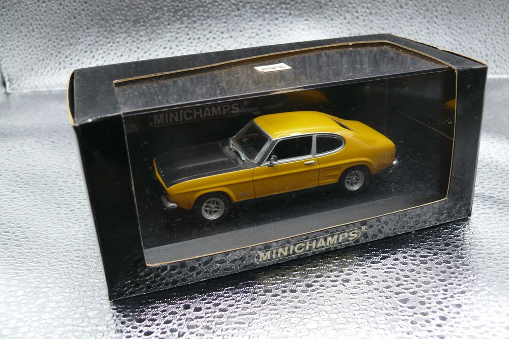 Ford Capri Rs 2600 1:43 Minichamps Amarelo