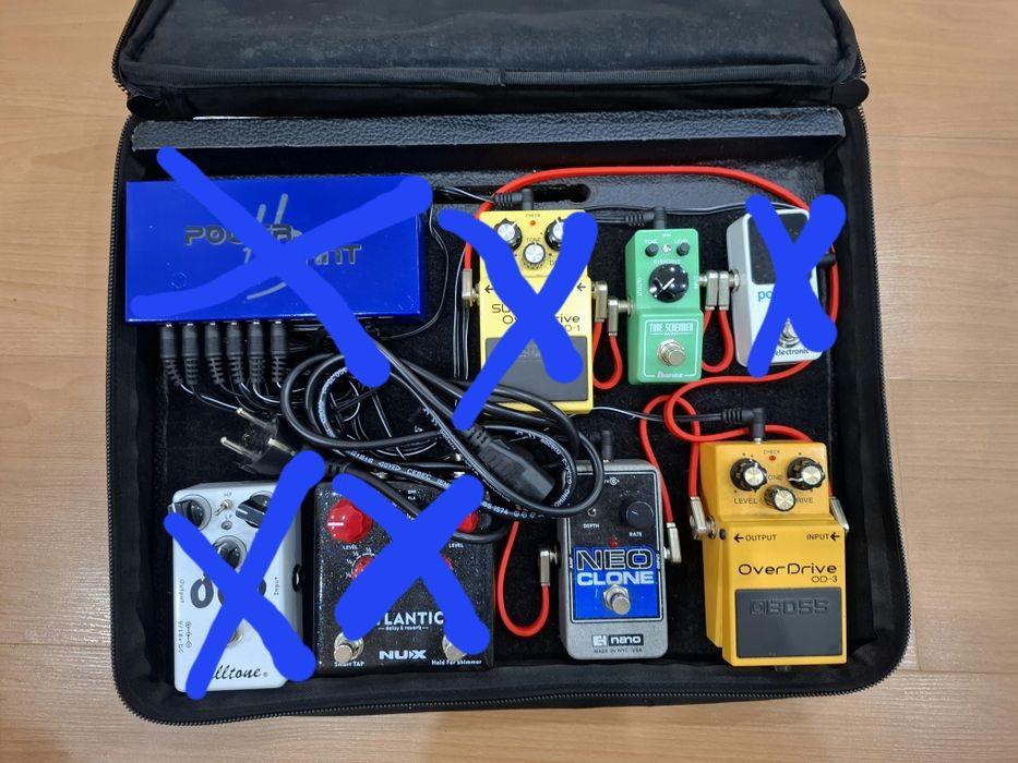Vendo pedais de guitarra