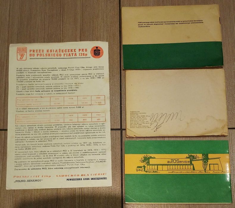 instrukcja obsługi fiat 126p