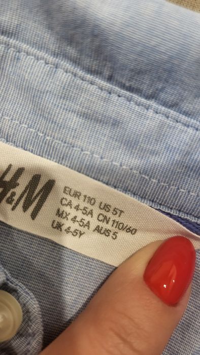Koszula H&M rozmiar 110