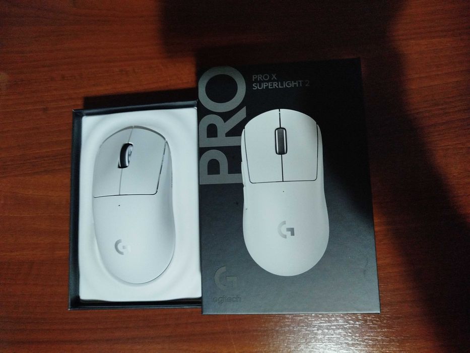Rato Logitech G Pro X Superlight 2 Wireless Branco - Novo