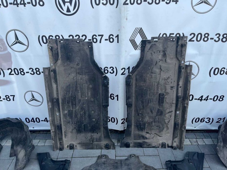Защита шасси днища підкрилка audi a4 b9 audi a5 8w 8w0825208b