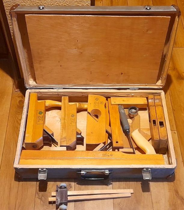 Набор инструментов столяр плотник рубанок