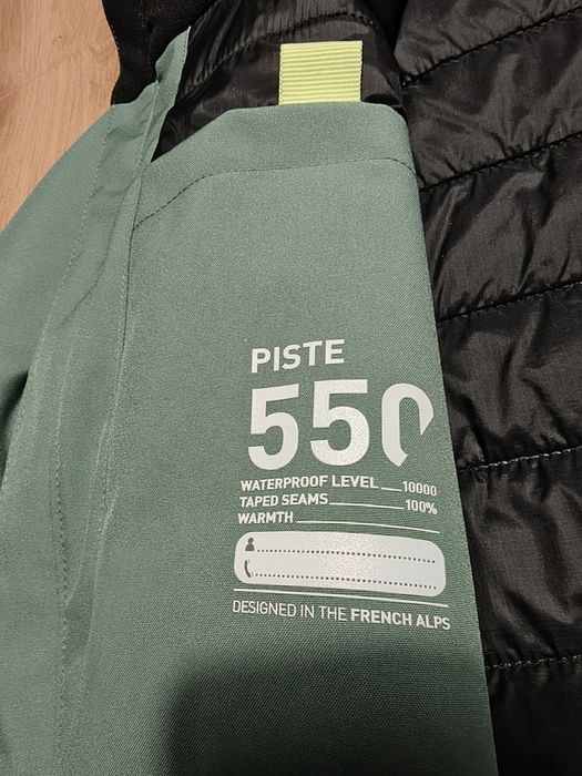 Kurtka narciarska dziecięca Wedze 550