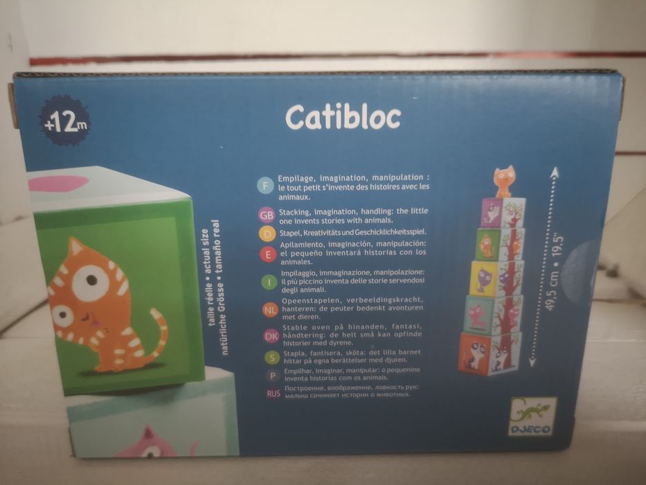 Układanka Z Klocków Kotki, Djeco