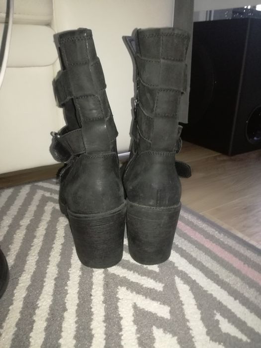 Kozaki skórzane ocieplane XIT 38 rozm.