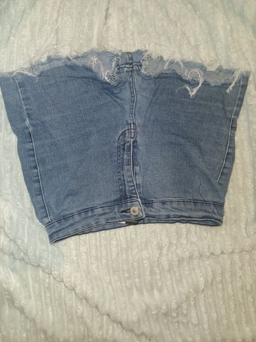 Spodenki szorty jeans Sinsay r. 38, bawełna,