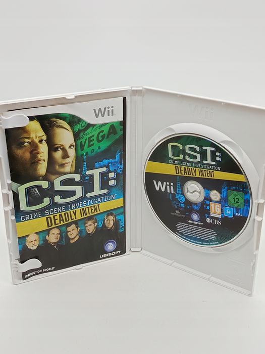 csi: crime scene investigation - deadly intent nintendo wii
