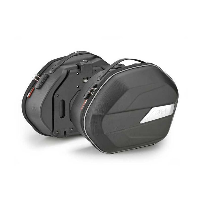 WL900 GIVI TORBY para 2 x 25litrów , poszerzane , NOWE ( 3D600, ST609)