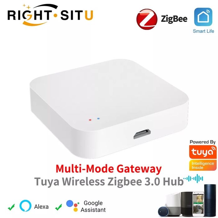 Шлюз Tuya Zegbee Wi-Fi Bluetooth