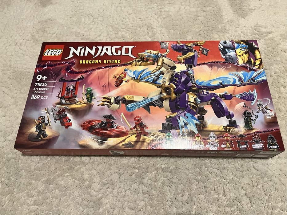 LEGO NINJAGO Arcysmok skupienia 71836