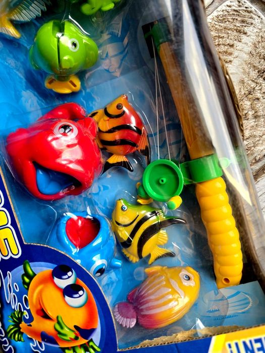 Wyprzedaż ! Zabawka powystawowa Łowienie Rybek - zabawki
