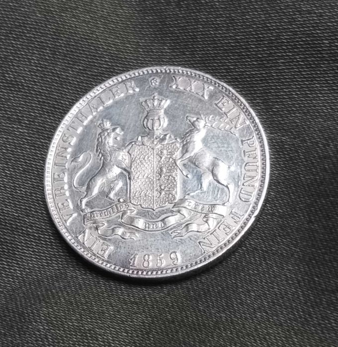Wirtembergia 1 talar 1859 r