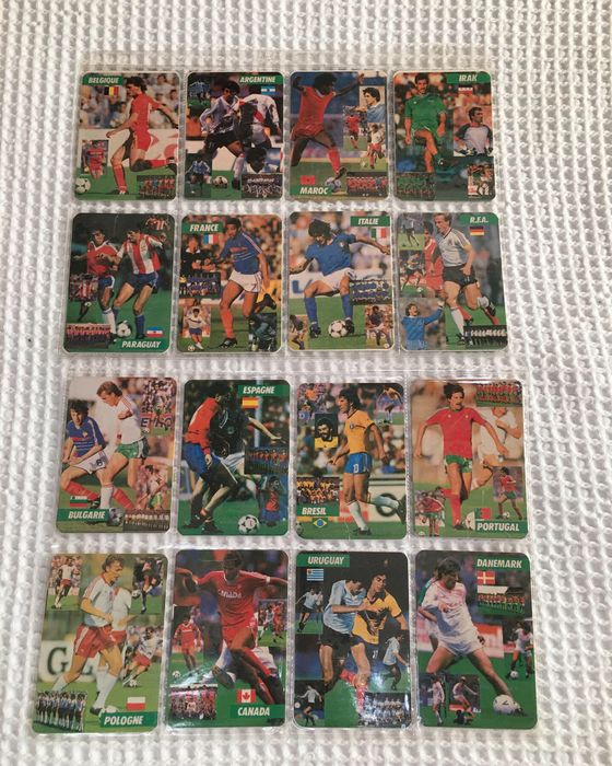 Calendários Oficiais do Campeonato do Mundo de Futebol - México 86