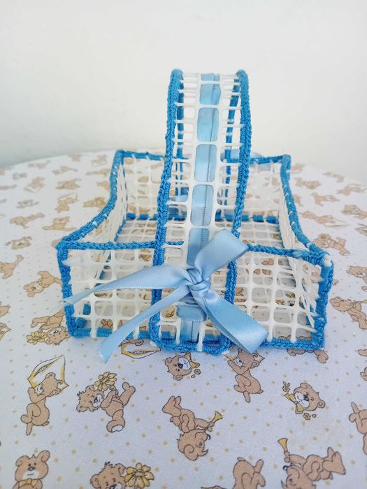Cestinha de crochet
