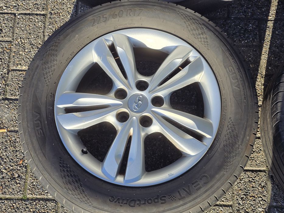 Оригінальні диски (титани) R17 до Hyundai IX35  (Tucson,  Santa Fe)