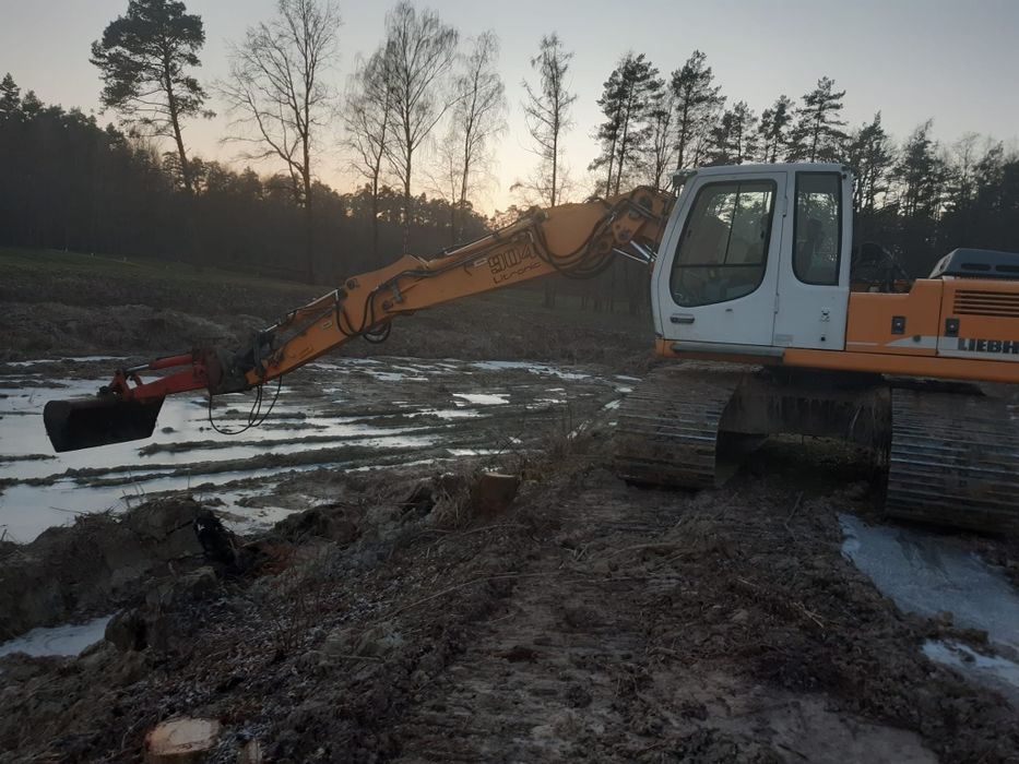 Usługi ziemne,Wynajem maszyn budowlanych,minikoparka,ładowarka,manitou
