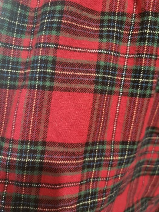 Плаття червоне клітка новорічне фемелі лук