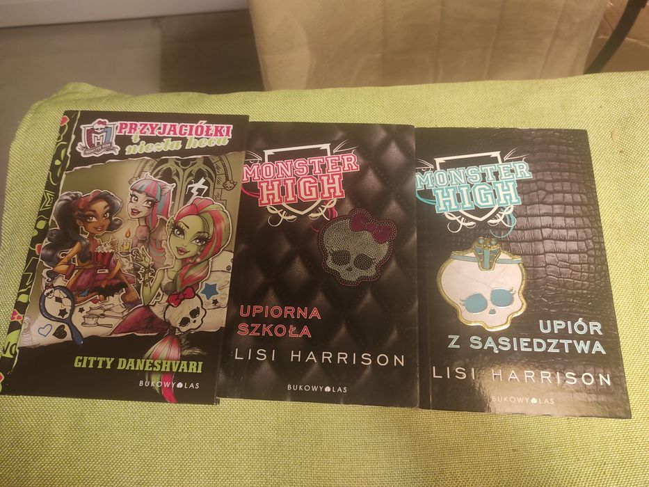 Książki monster high