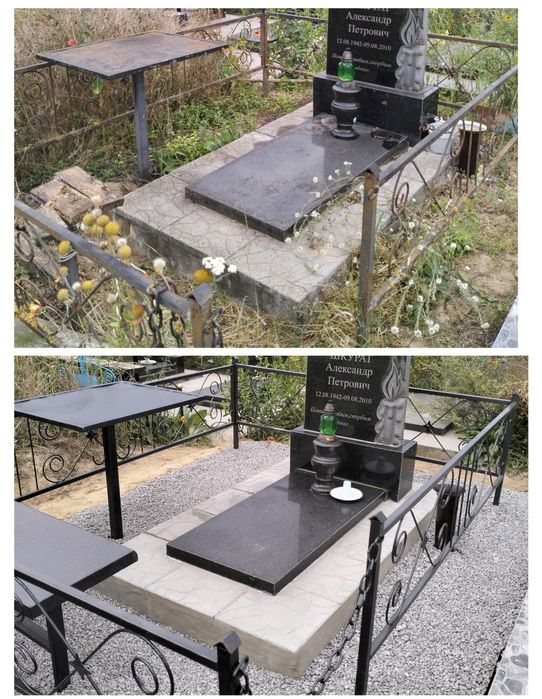 Прибирання, уборка могил