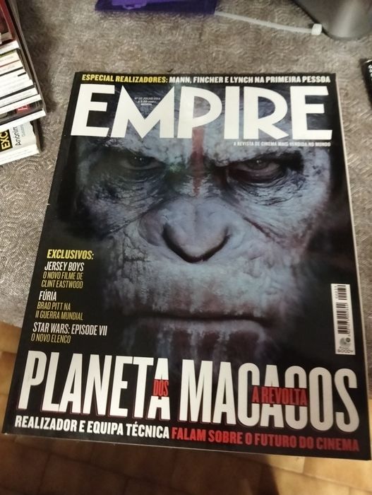 15 revistas Empire em português em boas condições 1 € cada uma
