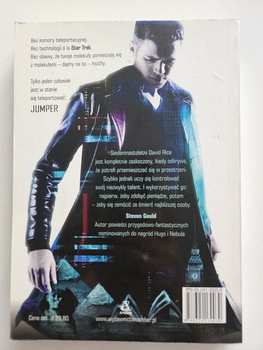 Książka - Jumper.  Steven Gould