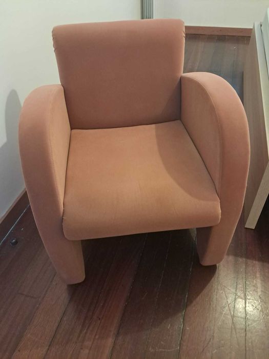 Poltrona  de veludo