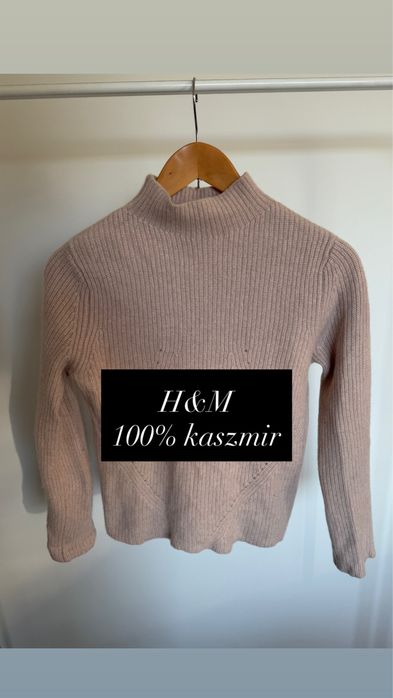 Damski sweter kaszmirowy kaszmir H&M
