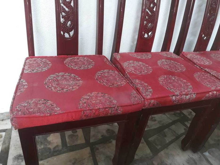 5 Cadeiras padrão Chinês